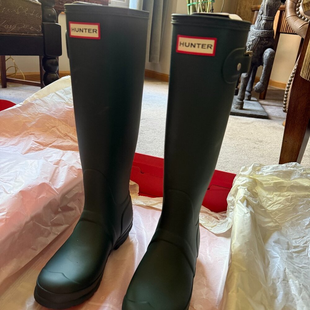 Hunter Women's Original Tall Rain Boots - Picture 7 of 8